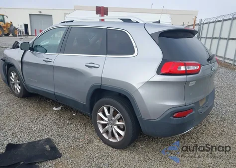 2017 Jeep Cherokee Limited Fwd из США, поврежденный, VIN 1C4PJLDB4HW516685